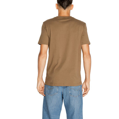 Brown Cotton T-Shirt - The Luxe Alliance