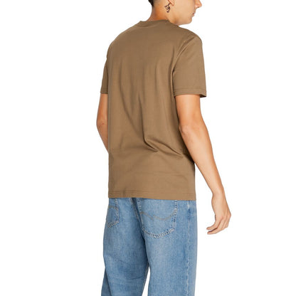 Brown Cotton T-Shirt - The Luxe Alliance