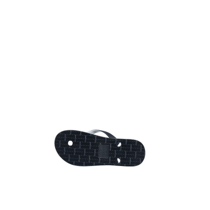 Black Rubber Sandal - The Luxe Alliance