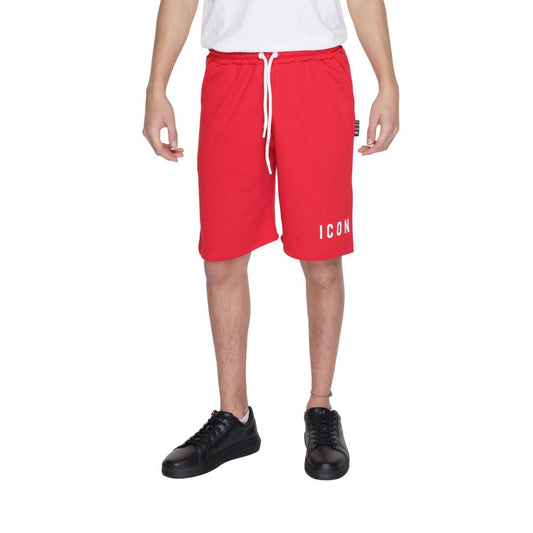 Red Cotton Short - The Luxe Alliance