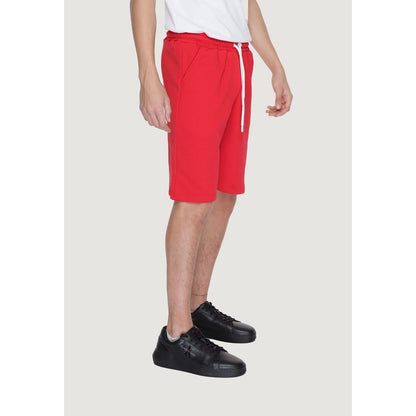 Red Cotton Short - The Luxe Alliance