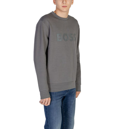 Gray Cotton Sweater - The Luxe Alliance