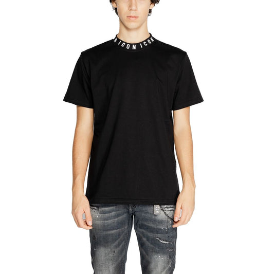 Black Cotton T-Shirt - The Luxe Alliance