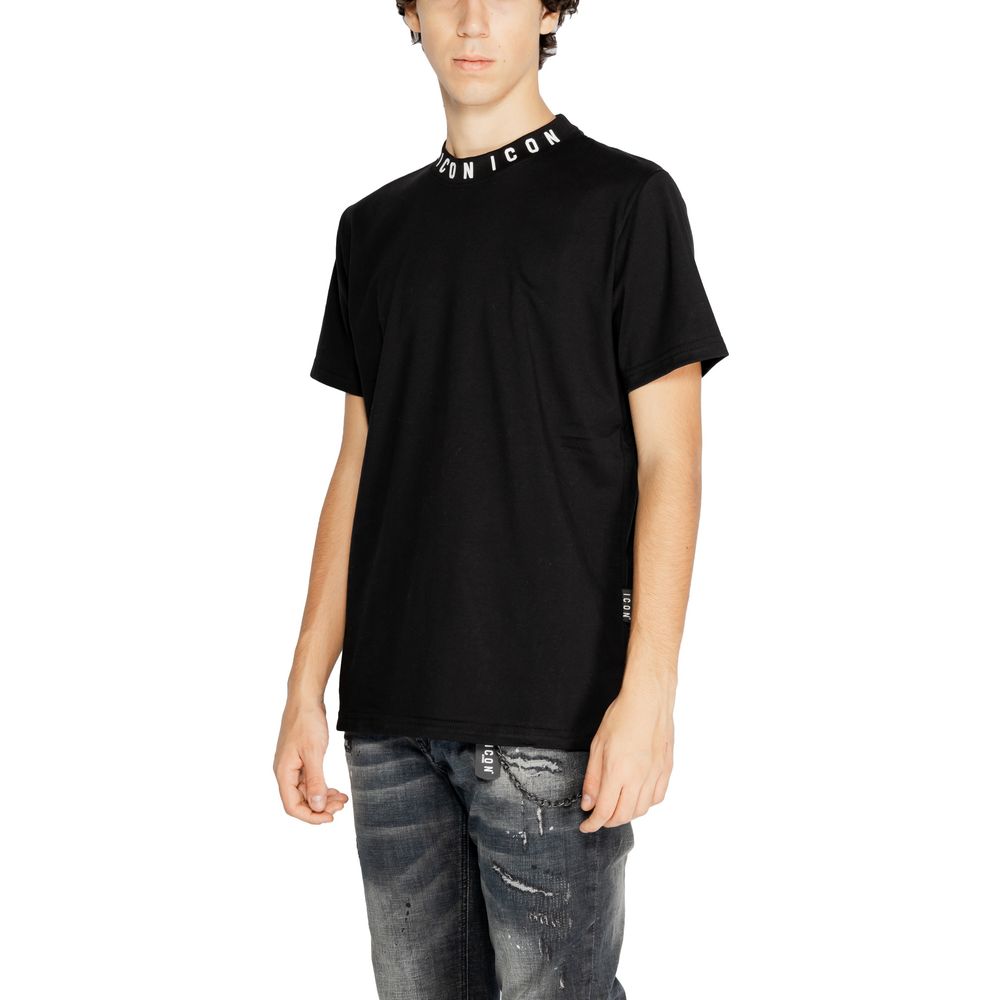 Black Cotton T-Shirt - The Luxe Alliance