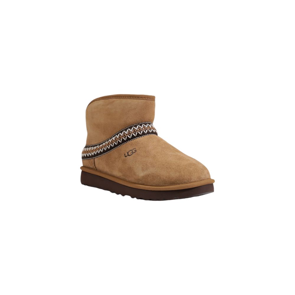  - Beige Suede Boot