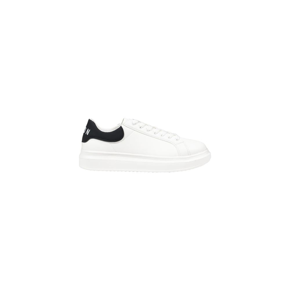  - White Fabric Sneaker