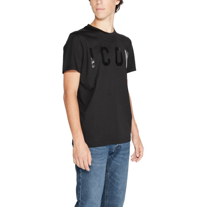  - Black Cotton T-Shirt