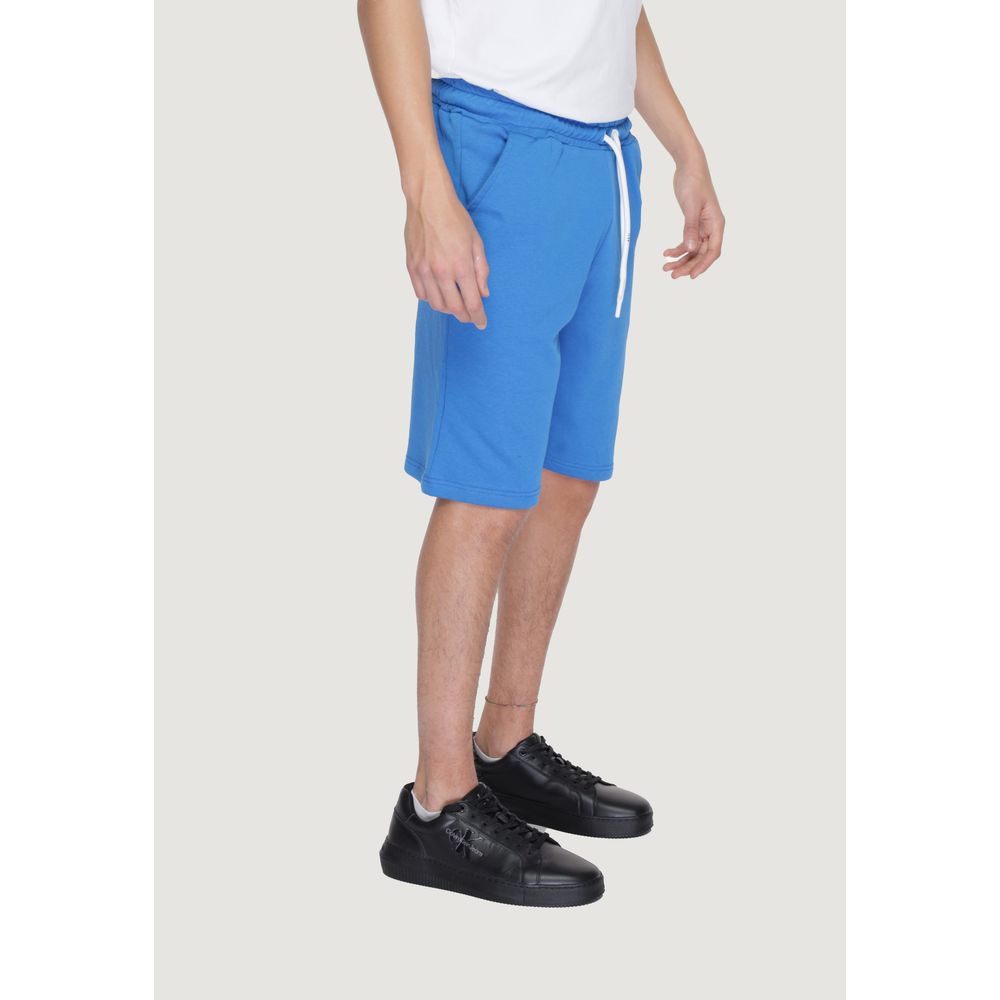  - Blue Cotton Short