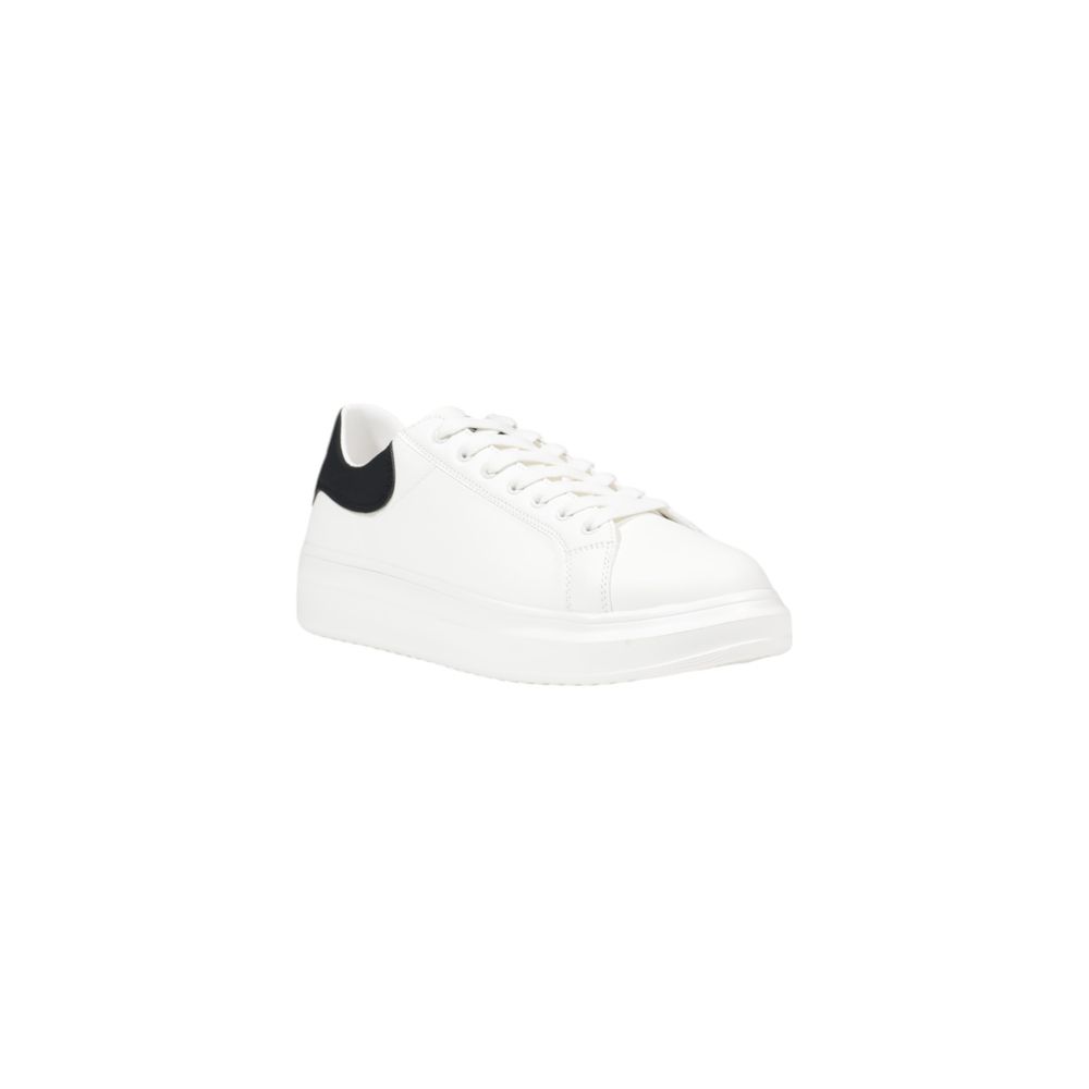  - White Fabric Sneaker