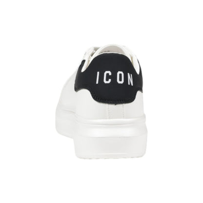  - White Fabric Sneaker