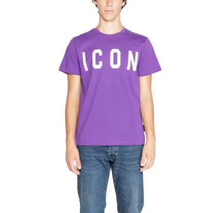  - Purple Cotton T-Shirt