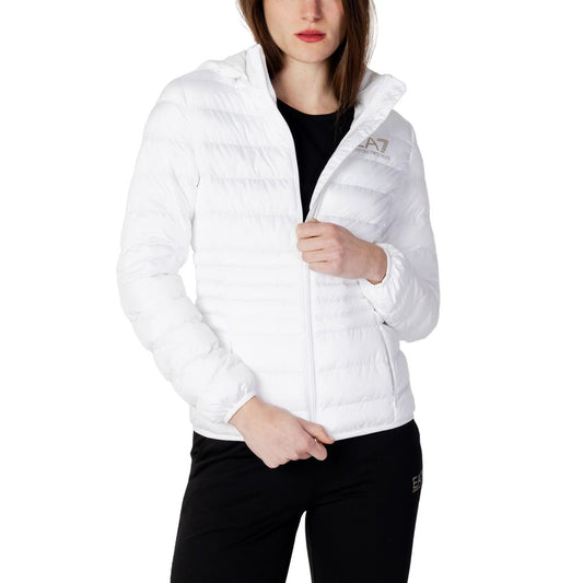  - White Polyester Jackets & Coat