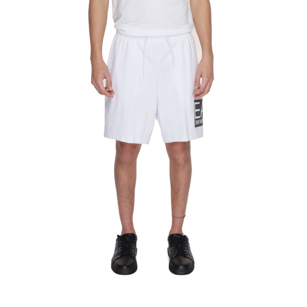  - White Cotton Short