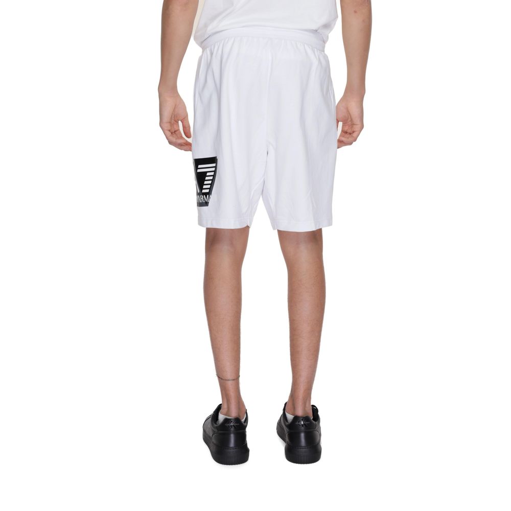  - White Cotton Short