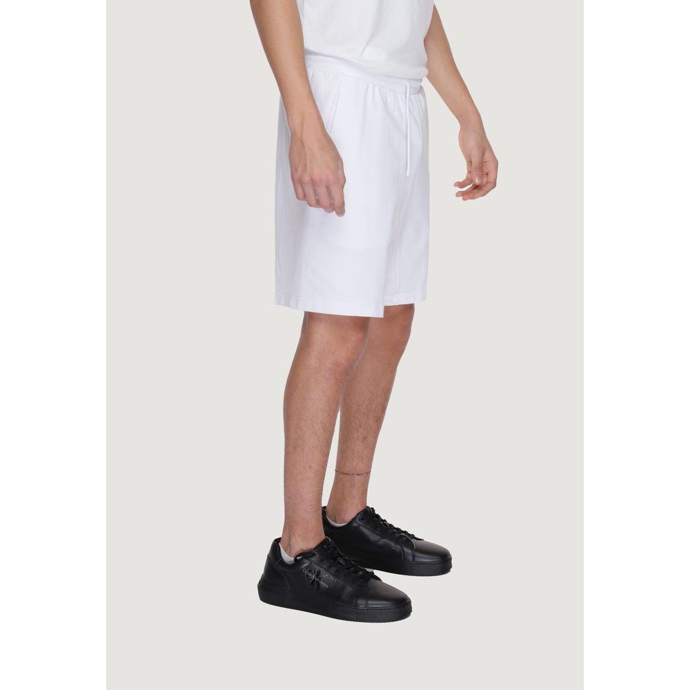  - White Cotton Short