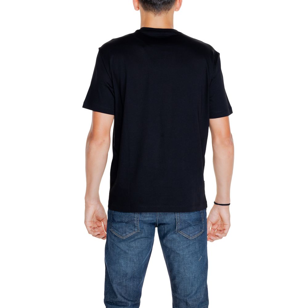  - Black Cotton T-Shirt