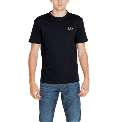  - Black Cotton T-Shirt