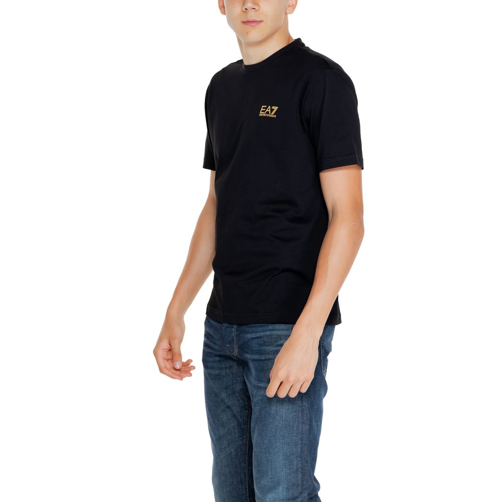  - Black Cotton T-Shirt