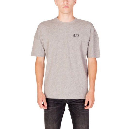  - Gray Cotton T-Shirt