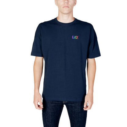 Blue Cotton T-Shirt - The Luxe Alliance