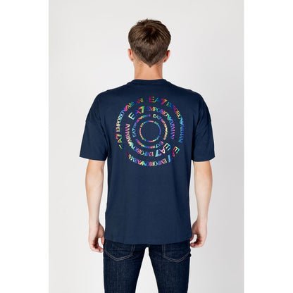 Blue Cotton T-Shirt - The Luxe Alliance