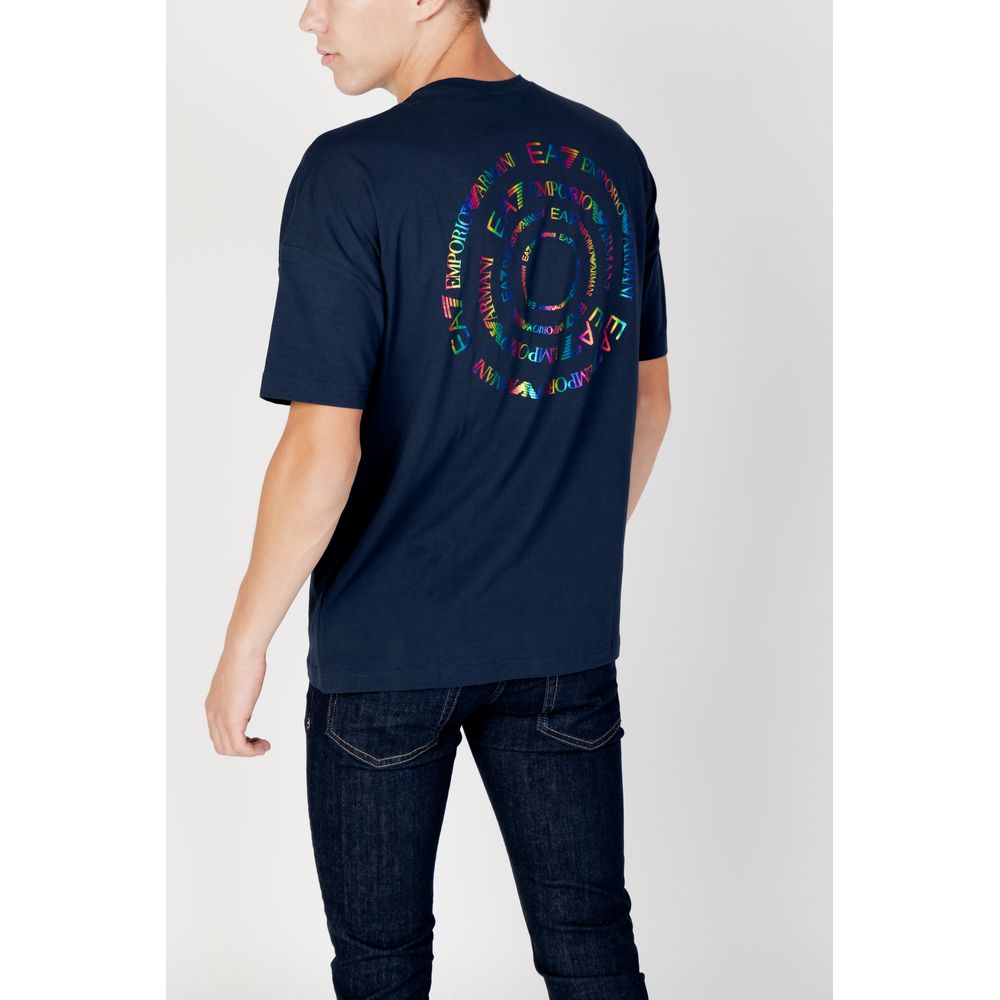 Blue Cotton T-Shirt - The Luxe Alliance