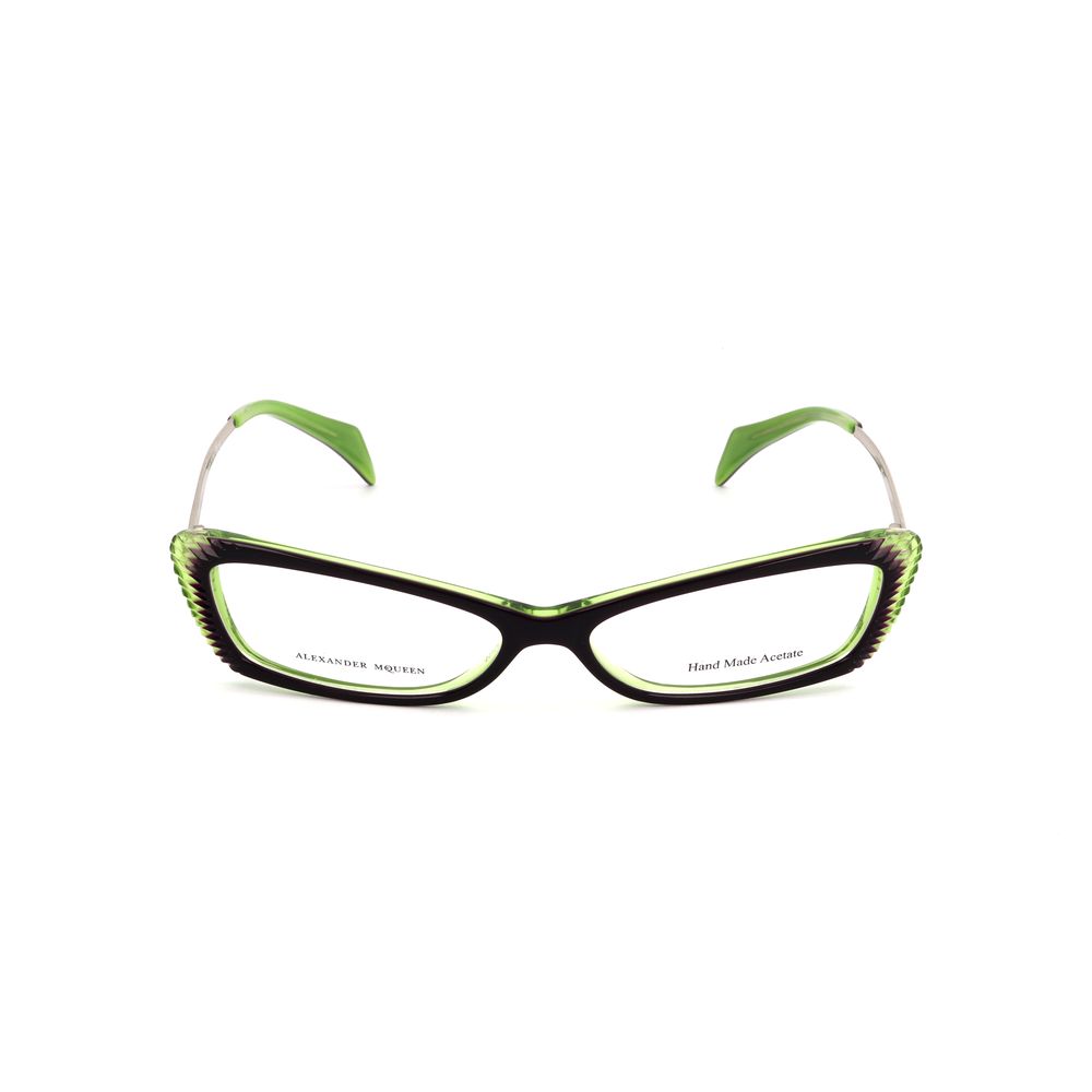 Alexander McQueen Multicolor Acetate Glasses – 52mm