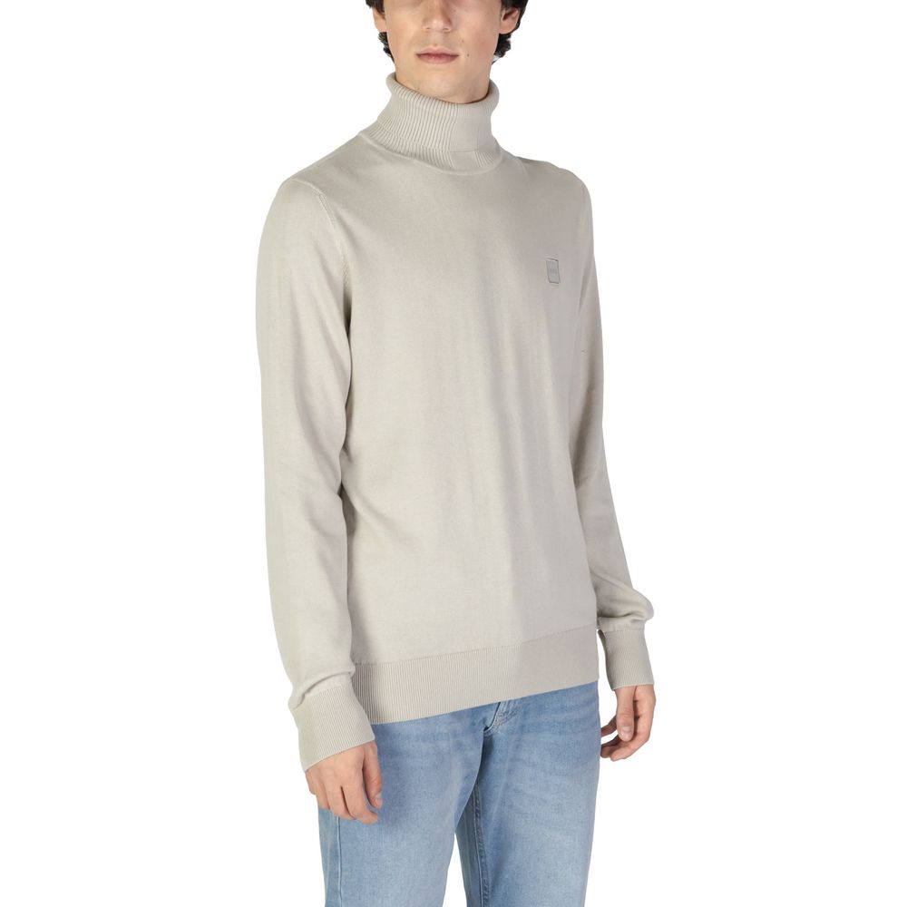  - Beige Cotton Sweater