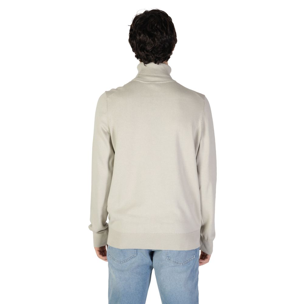  - Beige Cotton Sweater