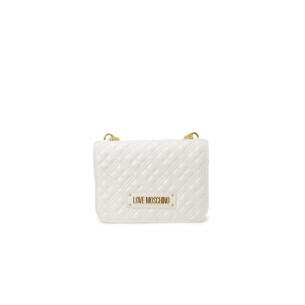 White Polyethylene Handbag - The Luxe Alliance