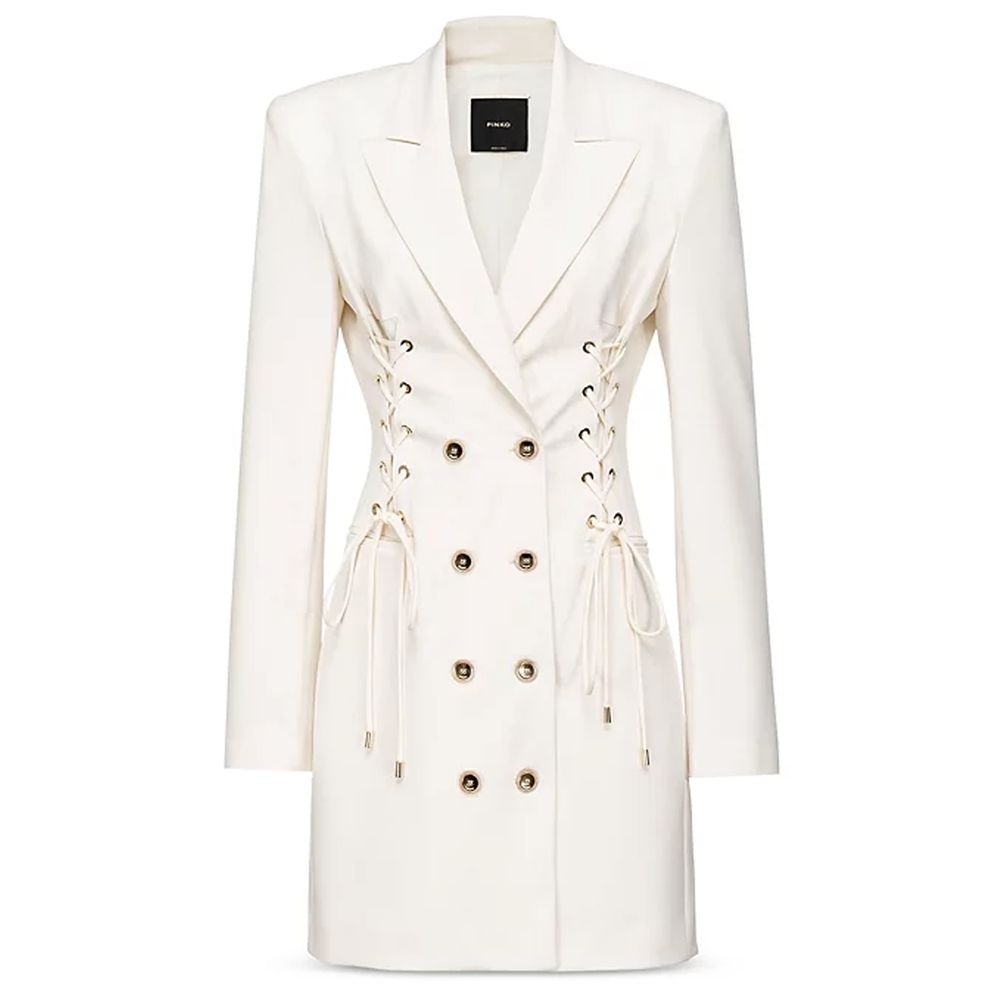 White Polyester Suits & Blazer - The Luxe Alliance