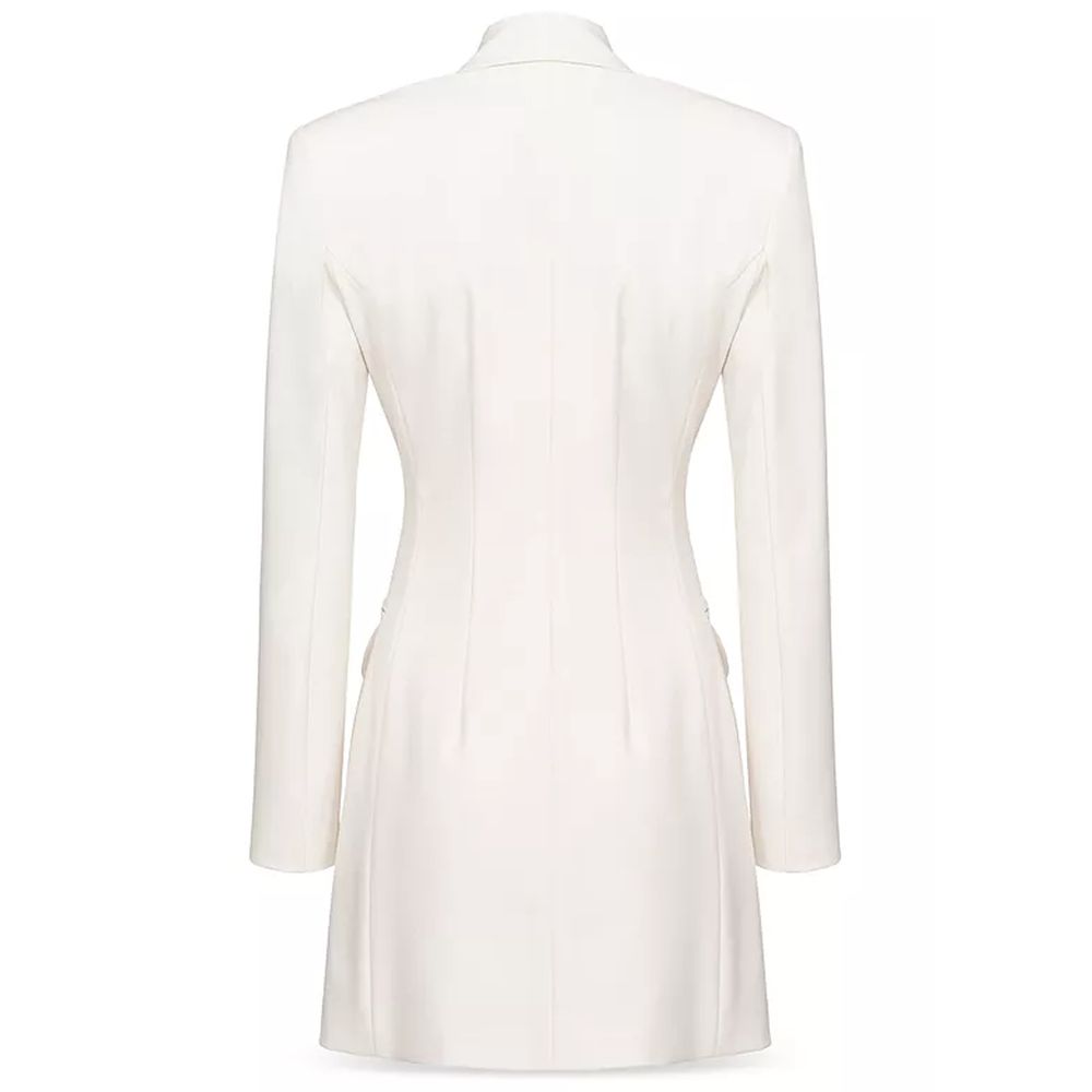 White Polyester Suits & Blazer - The Luxe Alliance