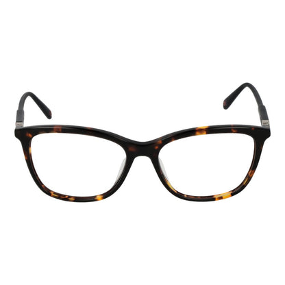 Fila Brown Women’s Optical Glasses – Square Full-Rim Frame, 54mm
