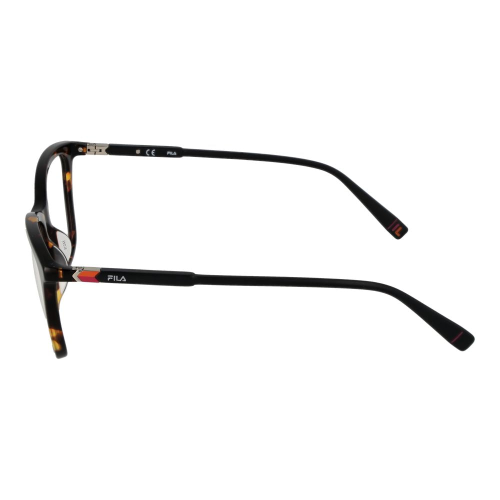 Fila Brown Women’s Optical Glasses – Square Full-Rim Frame, 54mm