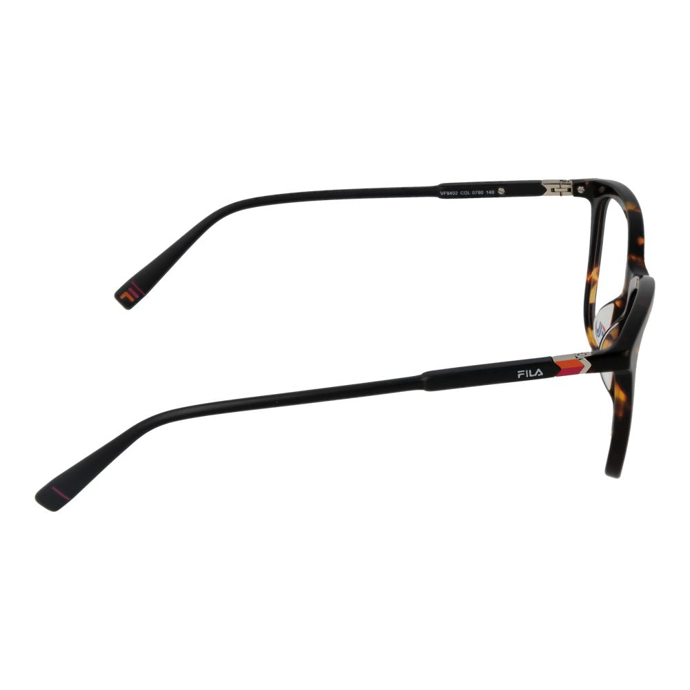 Fila Brown Women’s Optical Glasses – Square Full-Rim Frame, 54mm