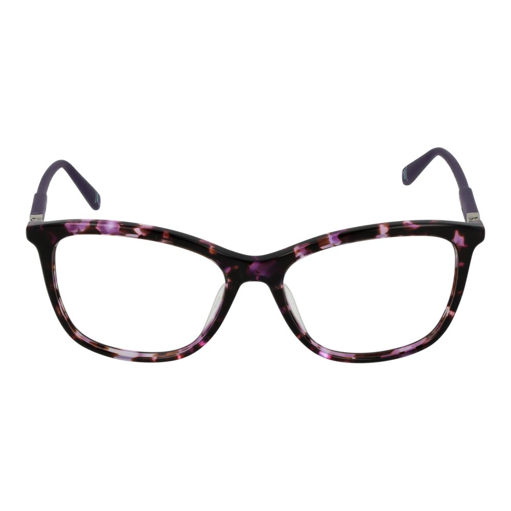 Fila Women's Purple Optical Frames – Square Full-Rim, 54mm