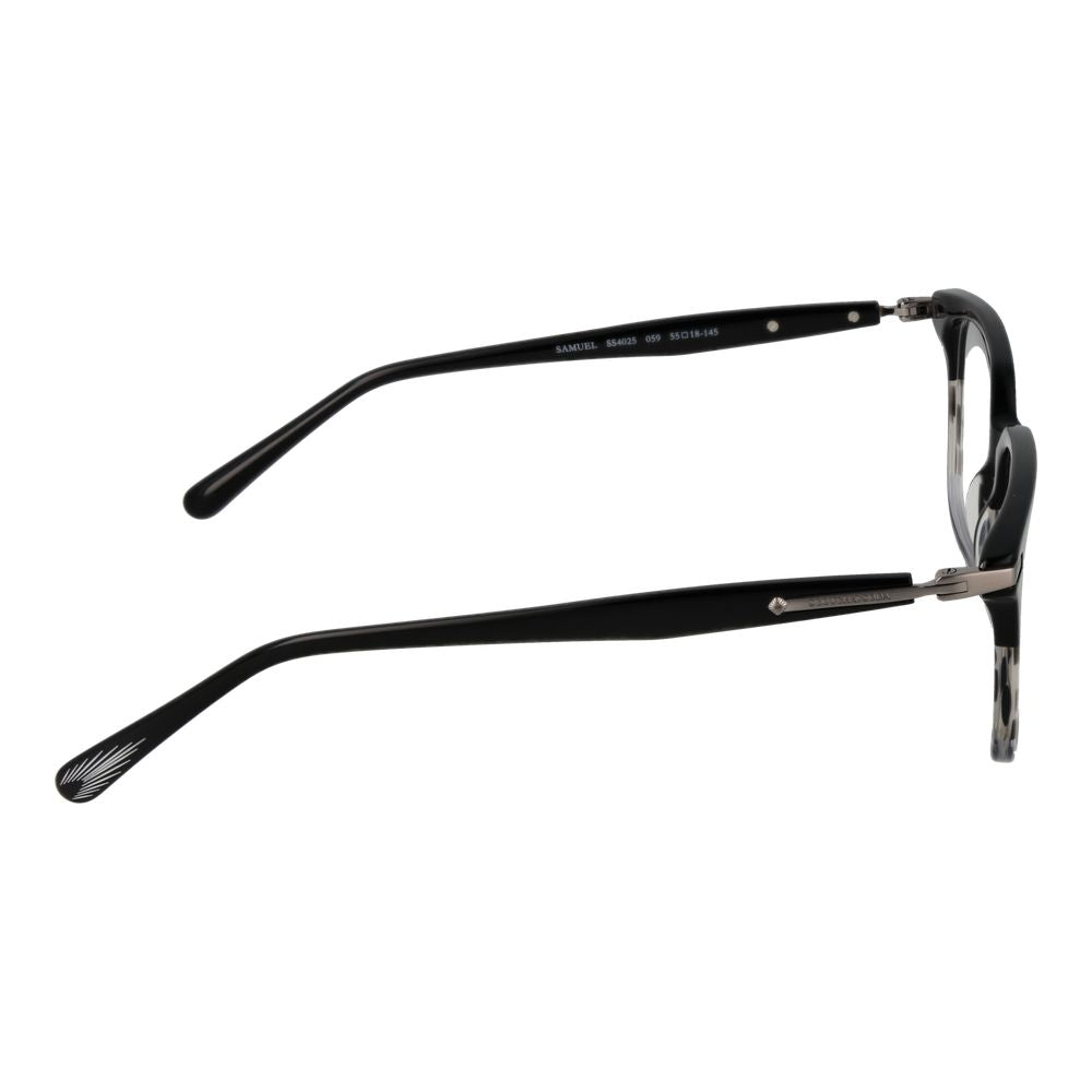 Scotch & Soda Black Men's Optical Frames – Square Full-Rim