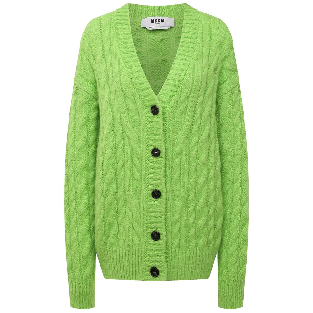 Green Acrylic Sweater - The Luxe Alliance