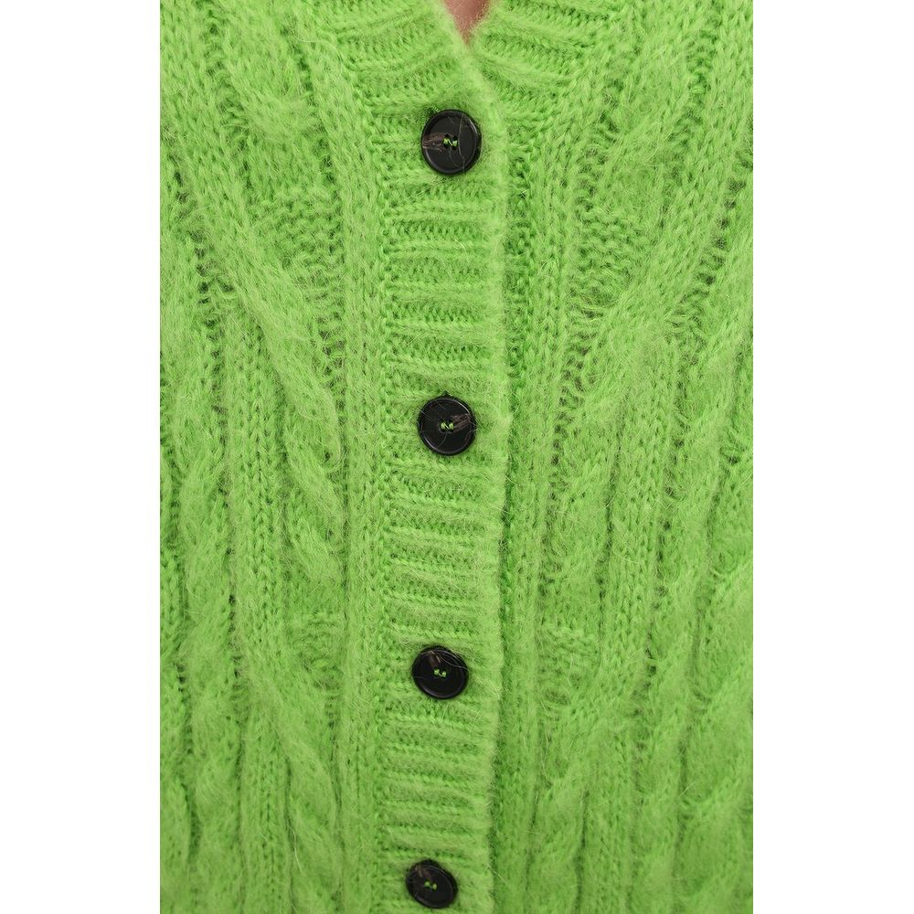 Green Acrylic Sweater - The Luxe Alliance