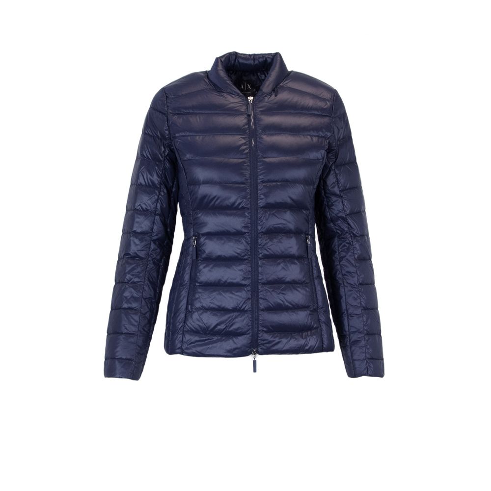  - Blue Polyester Jackets & Coat