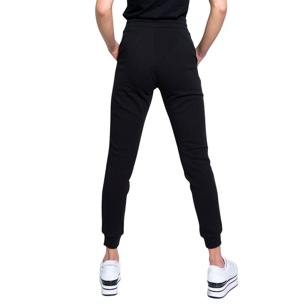  - Black Cotton Jeans & Pant