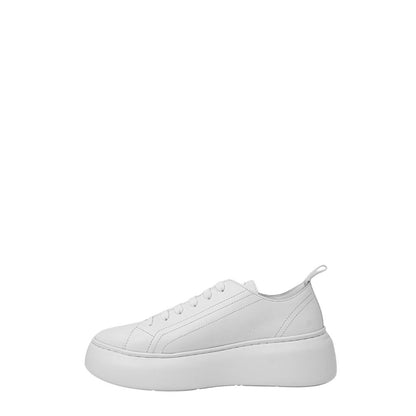  - White Leather Sneaker