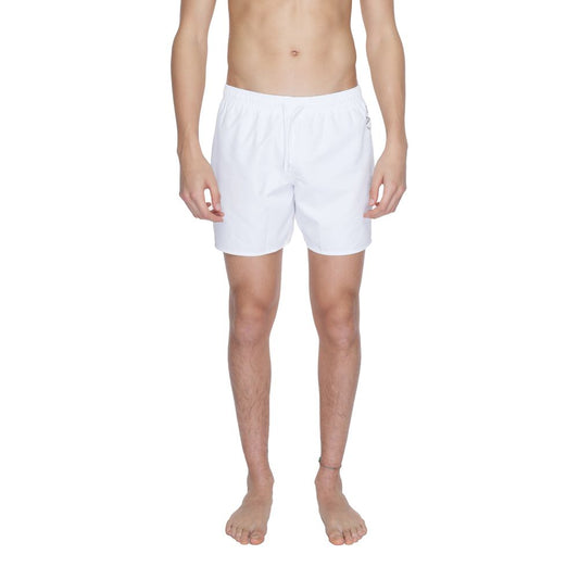  - White Polyester Swimwear