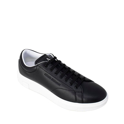  - Black Leather Sneaker