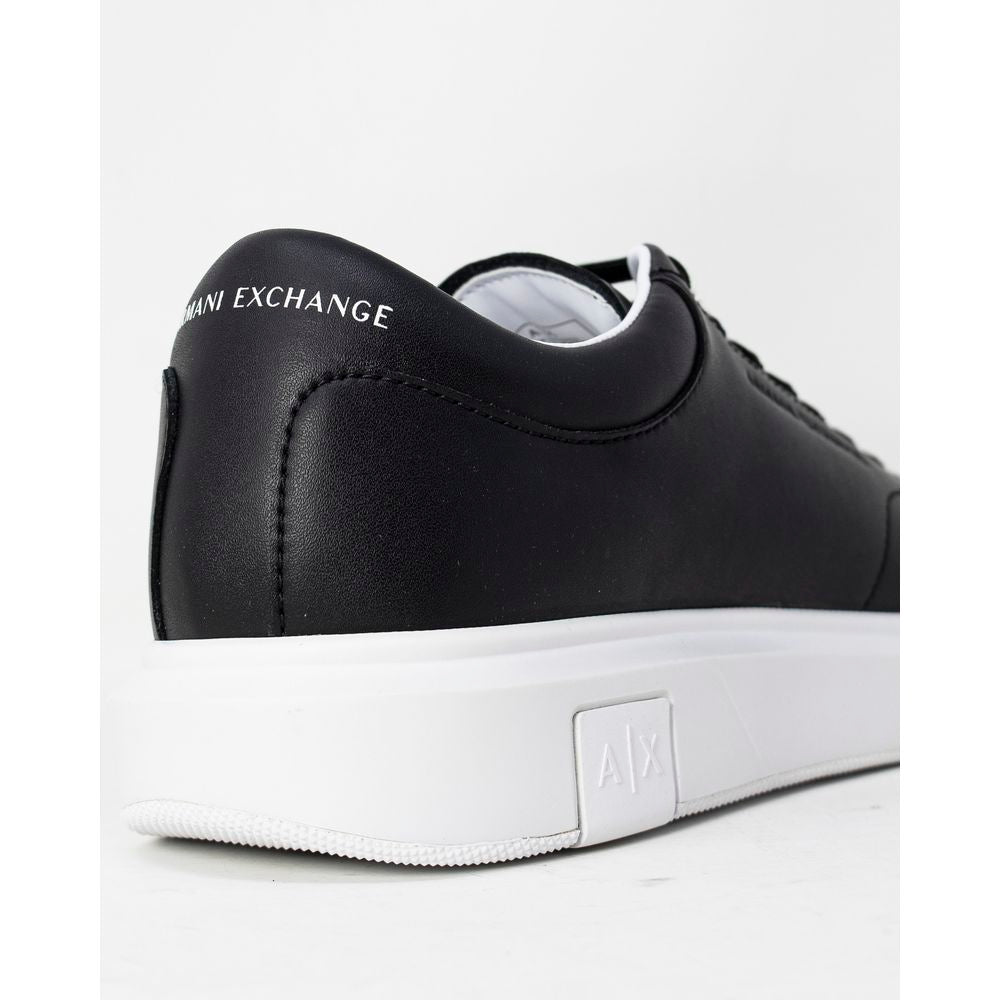  - Black Leather Sneaker