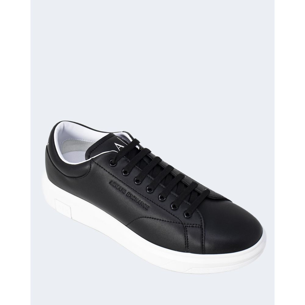  - Black Leather Sneaker