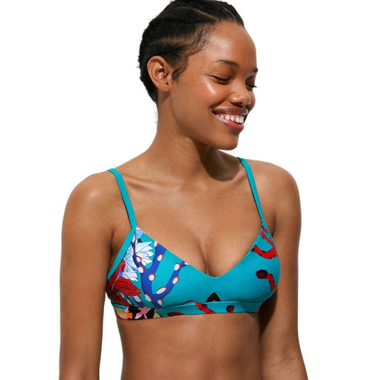  - Turquoise Polyester Swimwear