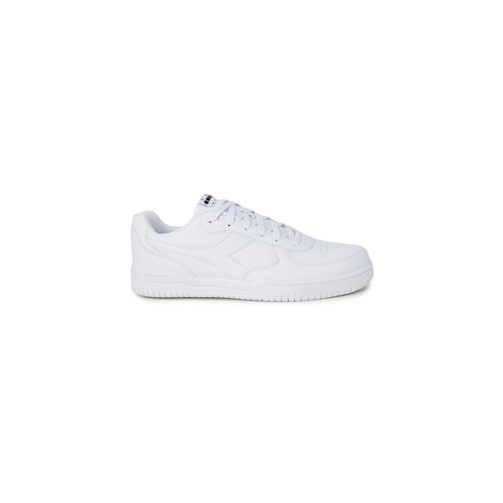  - White Synthetic Leather Sneaker