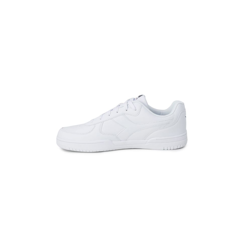  - White Synthetic Leather Sneaker