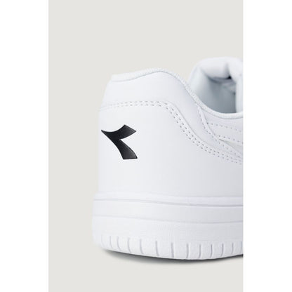  - White Synthetic Leather Sneaker